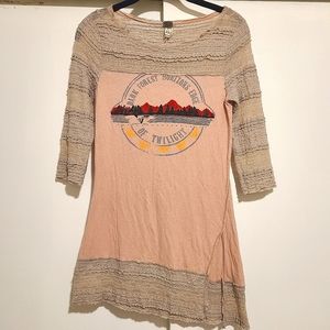 We the free lace graphic dark forest horizons edge of twilight top